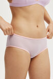 Sporty Mesh Cheeky Boyleg Brief, ORCHID TOUCH/PINK BLOSSOM - example image 2