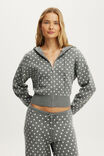 Select Colour: LOLA SPOT MID GREY MARLE/CLOUD DANCER
