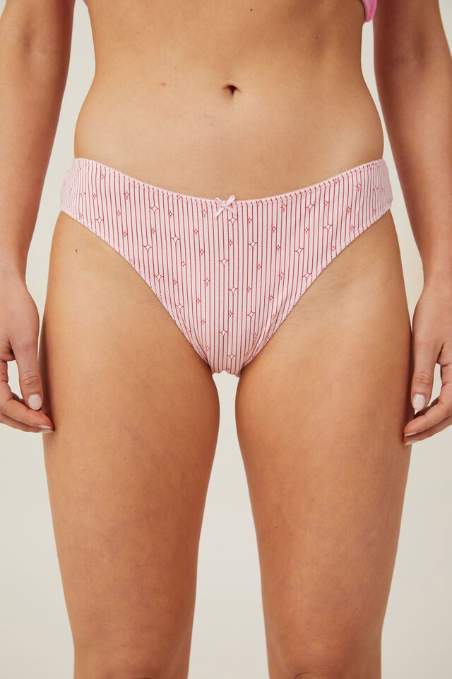 Organic Cotton Bikini Underwear, Women's Undergarment
