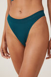 Seamless High Cut G String Brief, ENCHANTED FORREST - alternate image 2