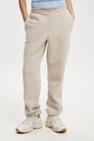Plush Cross Front Sweatpant, SESAME MARLE - alternate image 2