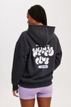 Plush Premium Graphic Hoodie, ELEMENT BLUE/BHWC WELLNESS CLUB - alternate image 3