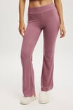 Super Soft Relaxed Flare Pant, WASHED BERRY - alternate image 2
