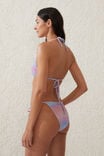 Fixed Tie Side Cheeky Bikini Bottom, SIERRA OMBRE SUNSET METALLIC - alternate image 3