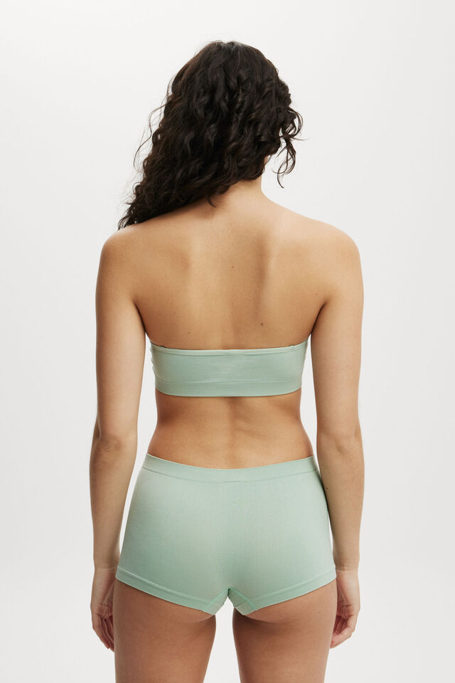 Seamless Sweetheart Padded Bandeau, (R) WASHED MINT