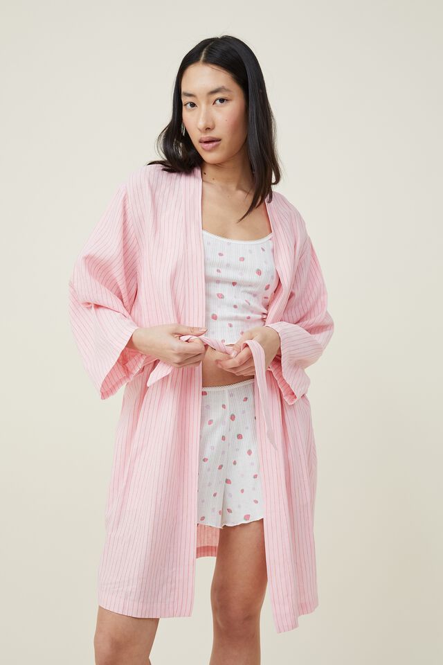 cottonon.com | Linen Blend Sleep Robe