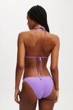 Slider Triangle Bikini Top, PURPLE METALLIC - alternate image 3