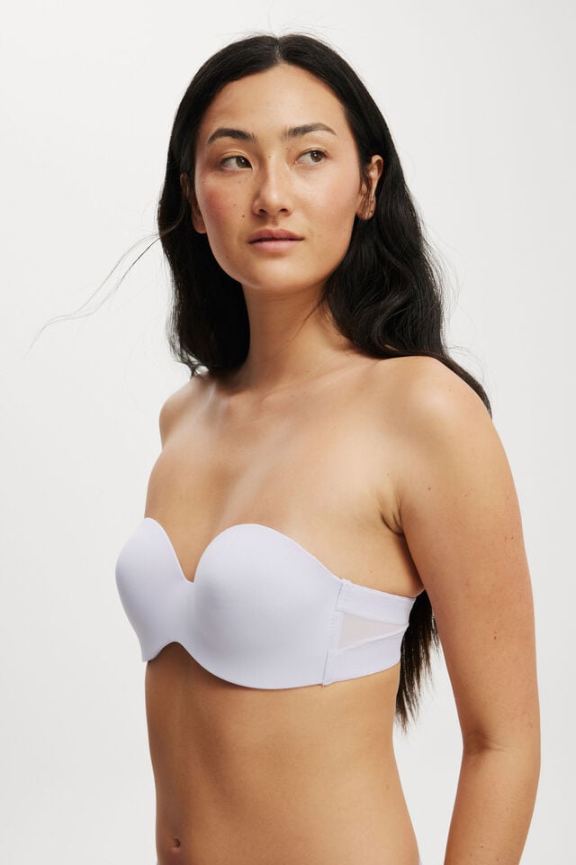 Everyday Strapless Lightly Lined T-Shirt Bra, WASHED THISTLE