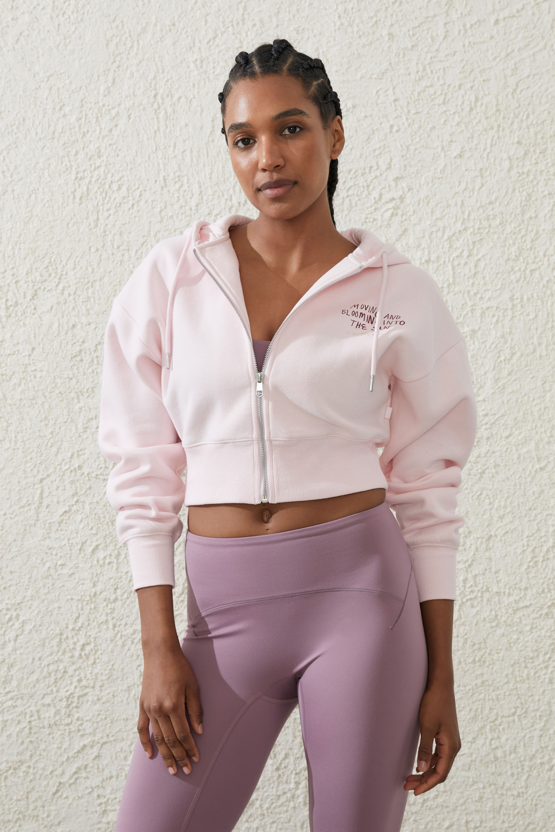 Id Ideology Womens Essentials Zip Jacket Rapidry Performance T Shirt  Cropped Leggings Created For Macys