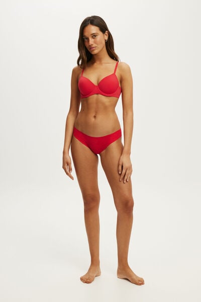 Invisible Lace Cheeky Brief, CHEEKY CHERRY