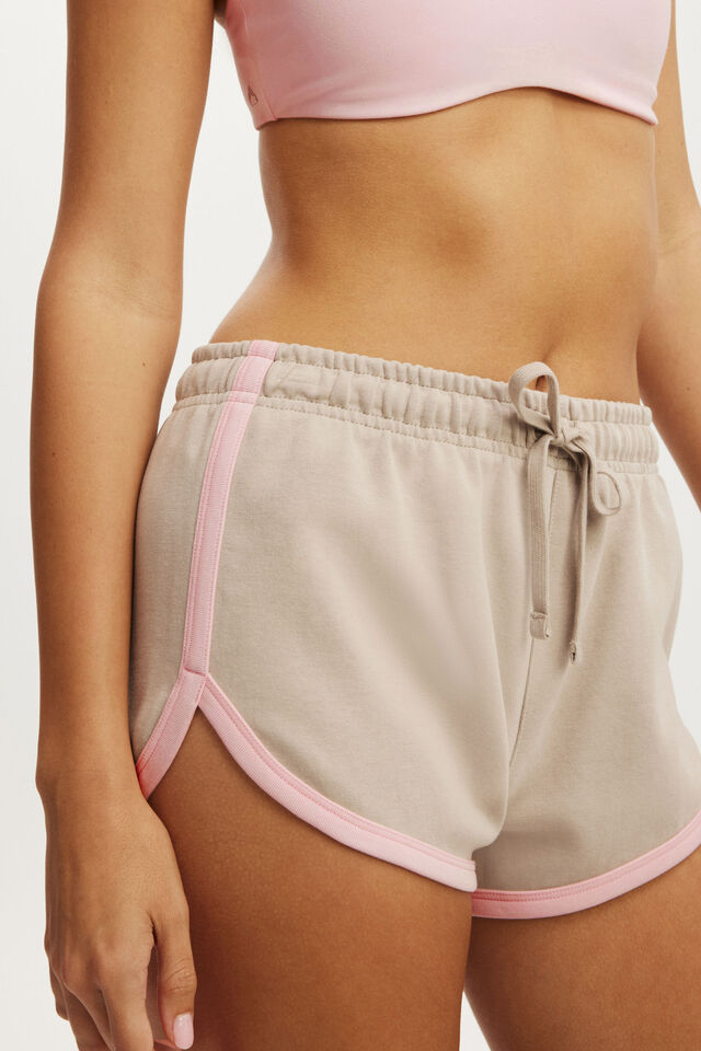 Summer Fleece Volley Short, ALLSPICE