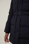 The Recycled Mid Length Explorer Mother Puffer, BLACK - alternate image 3
