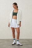 Saia - Ultra Soft Pleat Skirt, WHITE - vista alternativa 1
