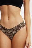 The Invisible Cheeky Brief, TAYLOR LEOPARD - alternate image 2