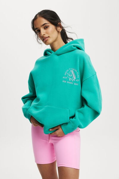 Plush Premium Graphic Hoodie, ARCADIA/SOCIAL CLUB