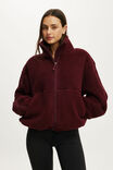 Trail Sherpa Jacket, GINGERBERRY - example image 1