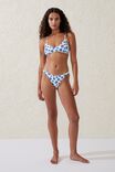 High Side Brazilian Seam Bikini Bottom, MIA FLORAL BLUE - alternate image 1