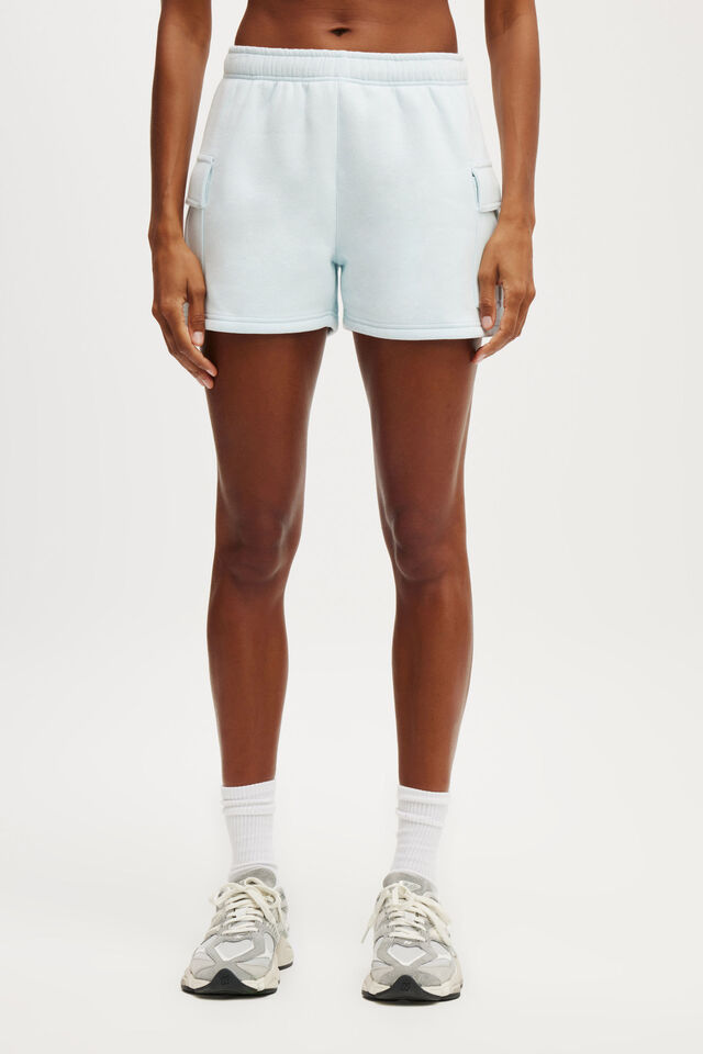 Plush Cargo Short, CLEAR WATER