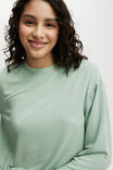 Super Soft Asia Fit Long Sleeve Top, WASHED MINT - alternate image 2