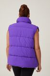 The Recycled Mother Puffer Vest 2.0, ROYAL PURPLE - alternate image 3