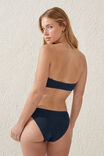 Bandeau Bikini Top, TIDAL NAVY/BLACK CRINKLE - alternate image 3