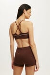 Ultra Soft Spliced Crop, CHESTNUT - example image 3