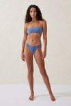 Bandeau Bikini Top, BLUE SPLASH METALLIC - alternate image 4