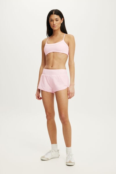Contour Woven Short, CHERRY DREAM/PRISM PINK