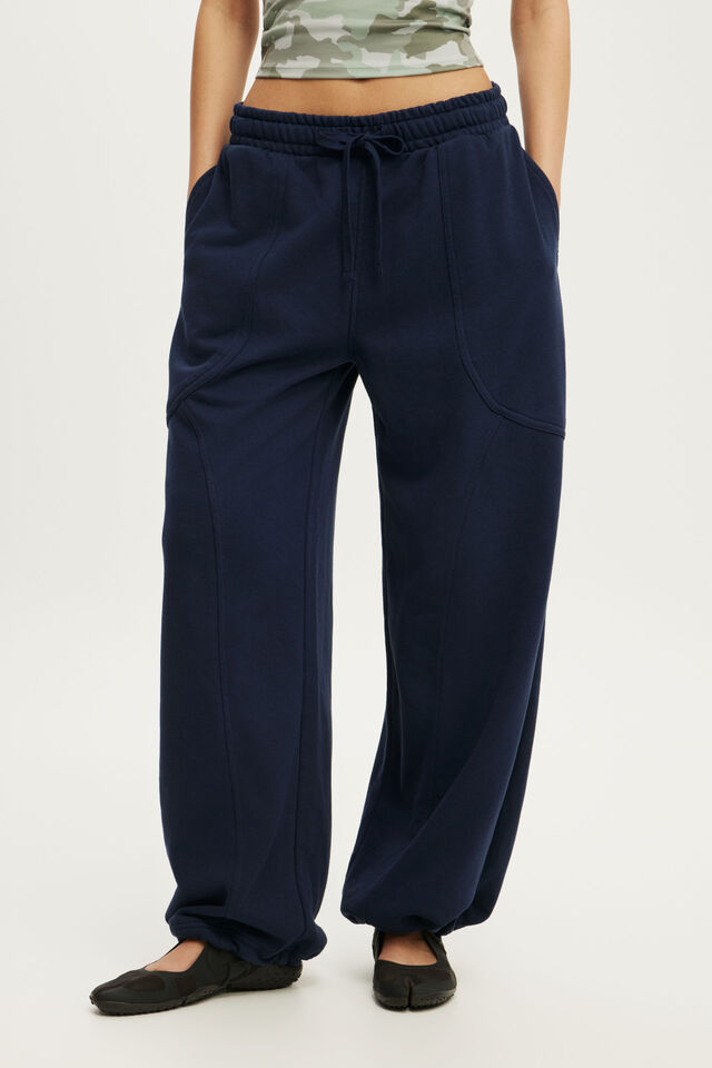 Active Fleece Utility Sweatpant, PREP SPORT NAVY