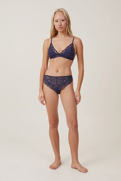 Everyday All Over Lace Cheeky Brief, MIDNIGHT RAIN