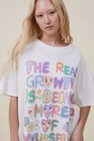 90S T-Shirt Nightie, LCN ISC/ISCREAMCOLOUR REAL GROWTH - alternate image 2