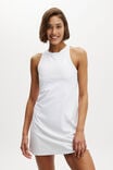 Active Mesh Back Dress, WHITE - alternate image 4