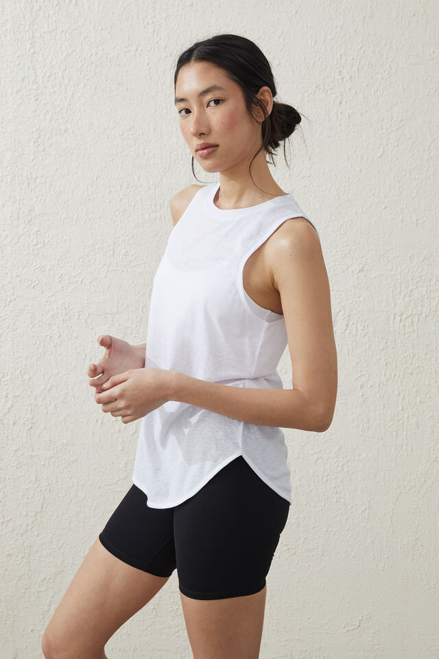 Regata - Active Curve Hem Tank, WHITE