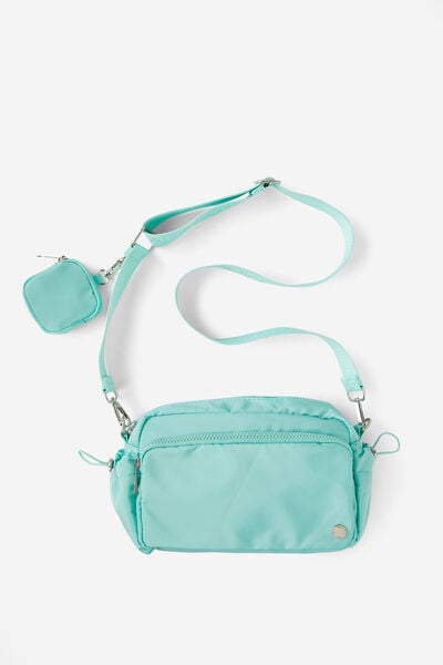 Active Essentials Crossbody Bag, ICE GREEN