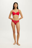 Remi Lace Lightly Lined Underwire Bra, CHEEKY CHERRY - example image 4