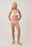 Everyday Lace Thong Brief, PINK SORBET - alternate image 1