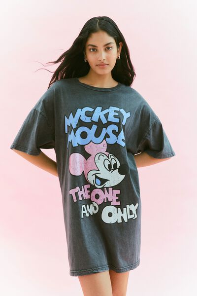 90S T-Shirt Nightie, LCN DIS/MICKEY MOUSE ONE AND ONLY