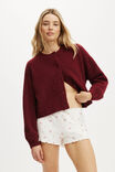Waffle Baby Lock Hem Short, COCONUT MILK ALEIGHA DITSY - example image 4