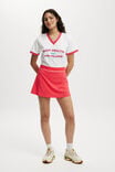 Saia - Pleated Ace Skirt, FRENCHIE RED - vista alternativa 1