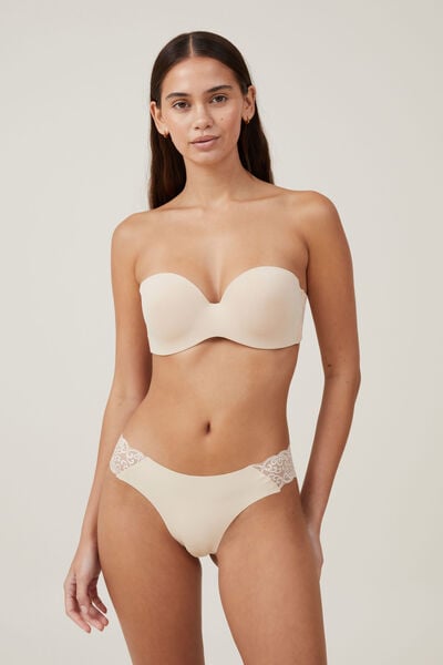 Everyday Strapless Lightly Lined T-Shirt Bra, FRAPPE