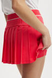 Saia - Pleated Ace Skirt, FRENCHIE RED - vista alternativa 2