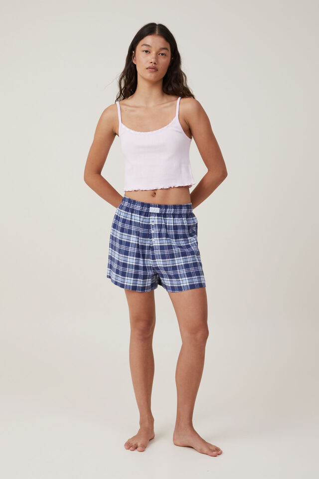 Who decided girls were allowed to wear flannel boxers as shorts to