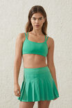 Ultra Soft Pleat Skirt, GREEN DREAM - alternate image 4
