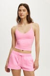 Active Fleece Utility Short, PRISM PINK - example image 4