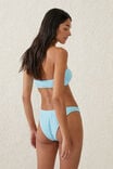Refined High Side Brazilian Bikini Bottom, PARADISE BLUE LACE - alternate image 3