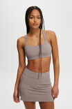 Active Rib Skirt, DESERT GREY RIB - alternate image 4