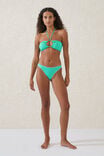 Keyhole Bandeau Bikini Top, FRESH GREEN - alternate image 4