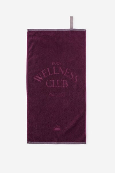 Core Gym Towel, PICKLED BEET