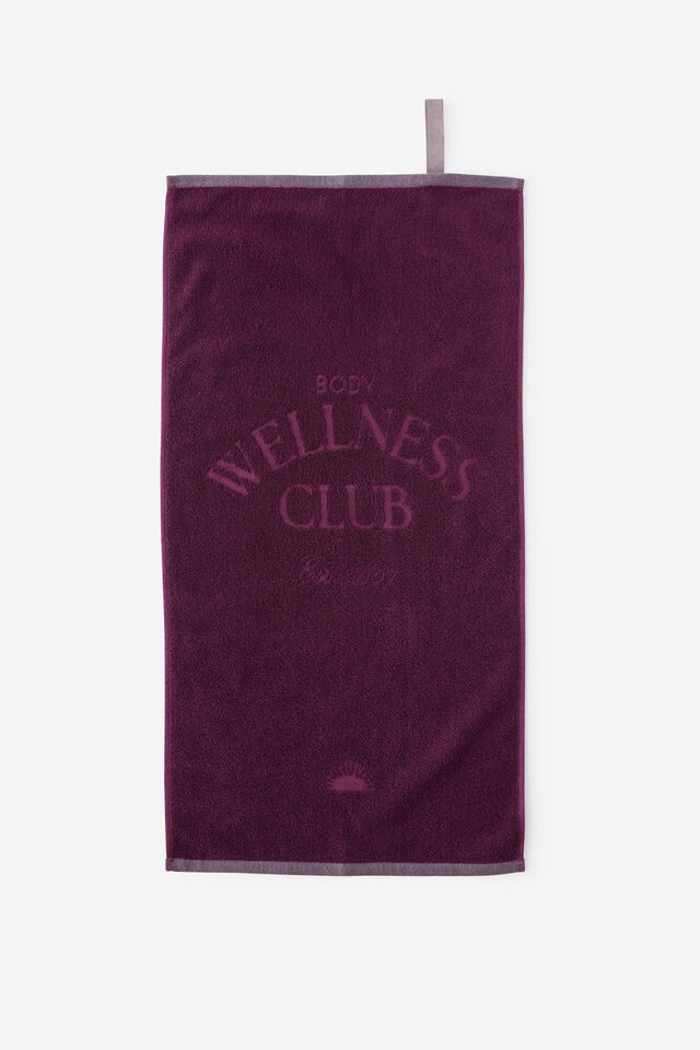 Core Gym Towel, PICKLED BEET