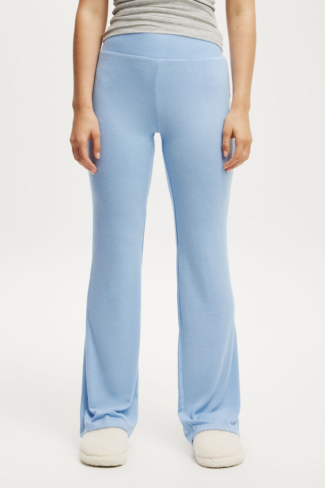 Super Soft Relaxed Flare Pant, WASHED ADRIFT BLUE
